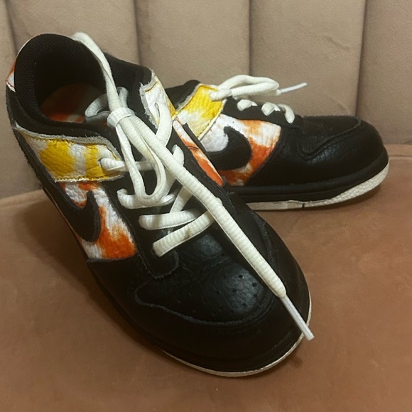 Nike SB Dunk Low Raygun Tie-Dye Black TD - Size 9c (Toddler) - Picture 7 of 11